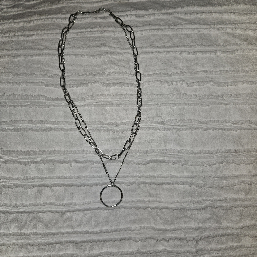 Silver necklace